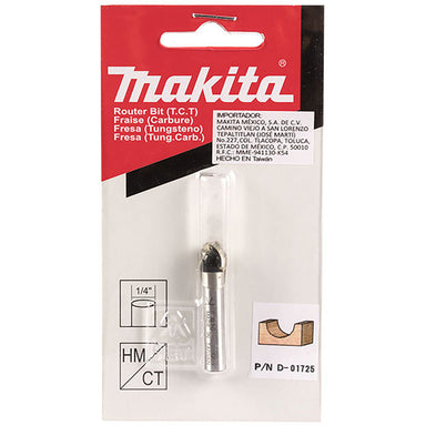 MAKITA 3/8" CORE BOX TCT BIT - 1/4" SHAFT D-01725