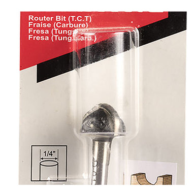 MAKITA 3/4" CORE BOX TCT BIT - 1/4" SHAFT D-01753