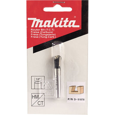 MAKITA 3/8" DOVETAIL TCT BIT - 1/4" SHAFT D-01878
