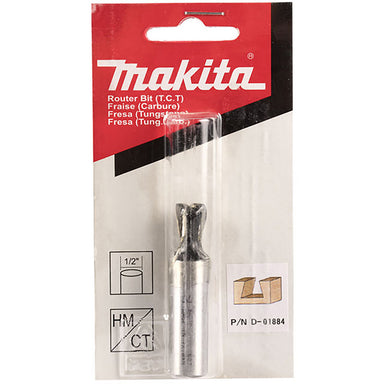 MAKITA 3/8" DOVETAIL TCT BIT - 1/2" SHAFT D-01884