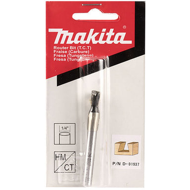 MAKITA 1/4" DOVETAIL TCT BIT - 1/4" SHAFT D-01937