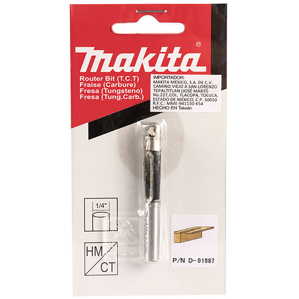 MAKITA 1/4" PANEL PILOT TCT BIT - 1/4" SHAFT D-01987
