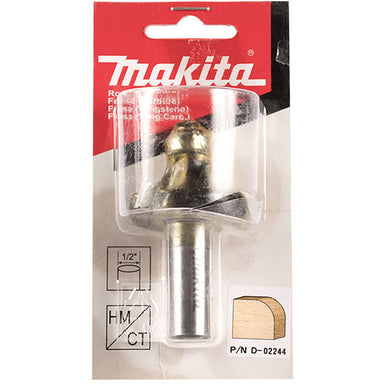 MAKITA 1/2" ROUND OVER TCT BIT - 1/2" SHAFT D-02244
