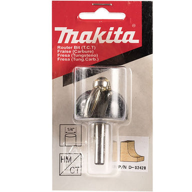 MAKITA 1/2" COVE TCT BIT - 1/4" SHAFT D-02428