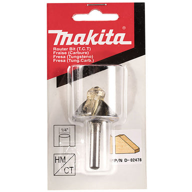 MAKITA 21/32" CHAMFERING TCT BIT - 1/4" SHAFT D-02478