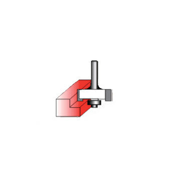 MAKITA MULTI RABBETING TCT BIT - 1/4"SHAFT D-02571