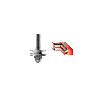 MAKITA 3/8" STILE & RAIL OGEE TCT BIT 1/2" SHAFT D-02864