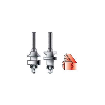 MAKITA 3/8" OGEE STILE/RAIL TCT BIT - 1/2" SHAFT - (2PC) D-02886