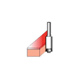 MAKITA 1/2" FLUSH TRIM TCT BIT - 1/2" SHAFT D-03121