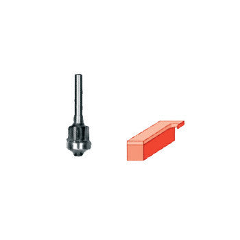 MAKITA 5/8" FLUSH TRIM TCT BIT - 1/4" SHAFT D-03224