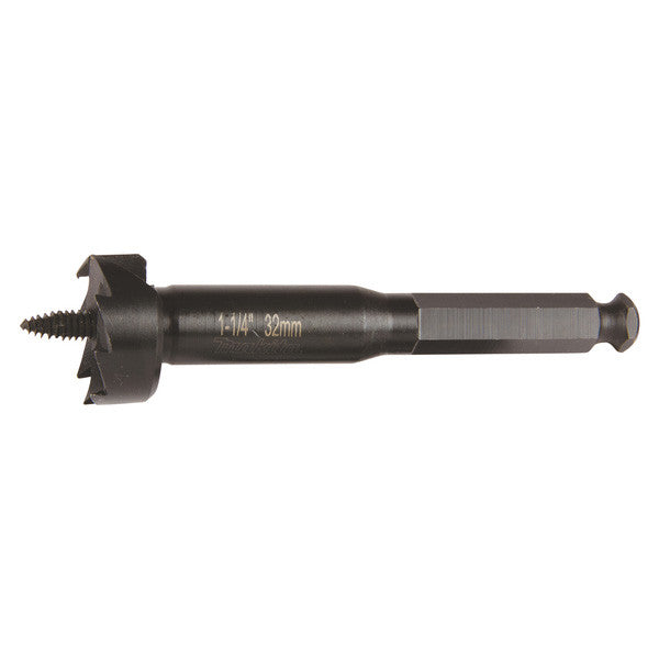 MAKITA SELF FEEDING WOOD DRILL BIT 1-1/4" - 7/16" HEX SHANK - PERFORMANCE D-29963