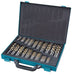 MAKITA HSS-TITANIUM COATED FLUTE DRILL BIT SET - 3/64" - 1/2" (230PC) - STANDARD D-30586