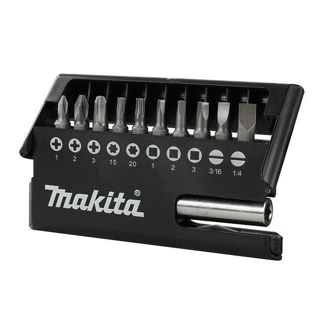 MAKITA 11 PC SCREWDRIVER BIT SET D-31625