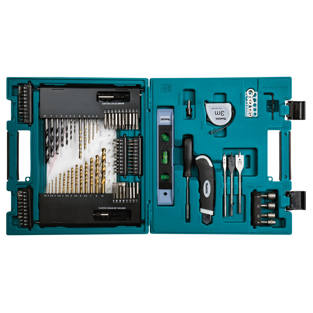 MAKITA 104 PIECE MACCESS DRILL & DRIVER COMBINATION SET D-37150