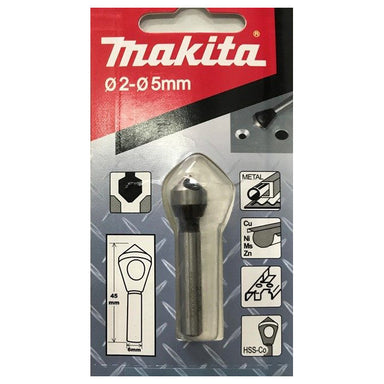 MAKITA 90DEG CSK BIT 1 HOLE 2-5mm / 45mm D-39160