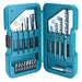 MAKITA 17 PIECE DRILL & DRIVER COMBINATION BIT SET D-40216