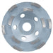 MAKITA 125mm x 22.23mm OFFSET DIAMOND - ROUGH - STANDARD D-41458