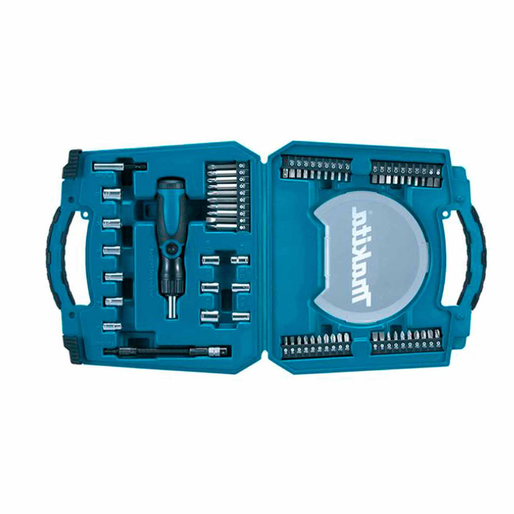 MAKITA 65 PIECE RATCHET SCREWDRIVER COMBINATION KIT D-42329