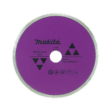 MAKITA 180mm DIAMOND BLADE CONTINUOUS RIM - ECONOMY D-44264