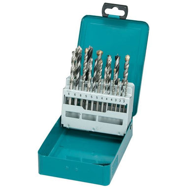 MAKITA 18PC COMBINATION DRILL BIT SET METAL CASE D-46399