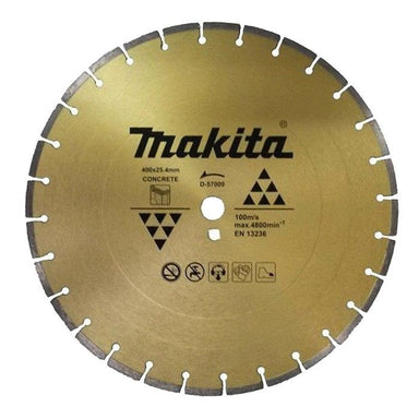 MAKITA 400mm x 25.4mm DIAMOND BLADE SEGMENTED - ECONOMY D-57009