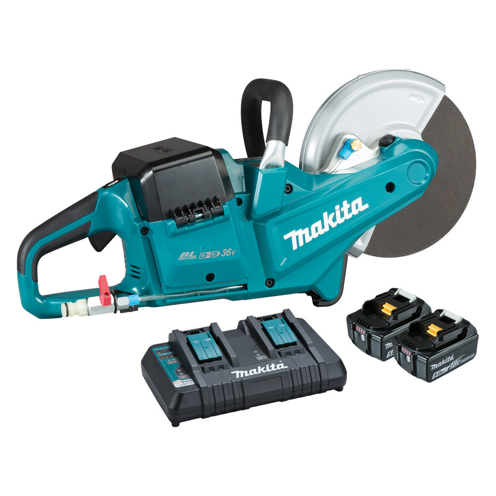 Makita 18Vx2 Brushless 230mm (9") Powercut 5.0ah Set DCE090PT2