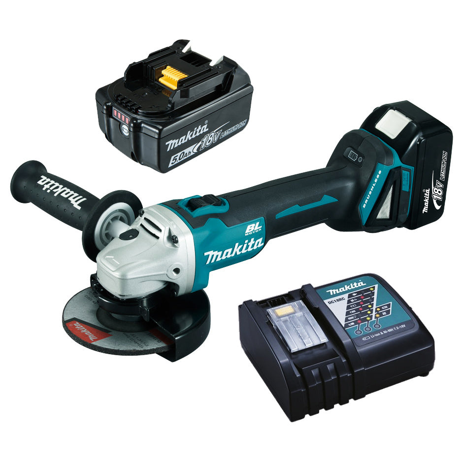 Makita 18V Brushless 125mm Angle Grinder (tool only) DGA506RTE