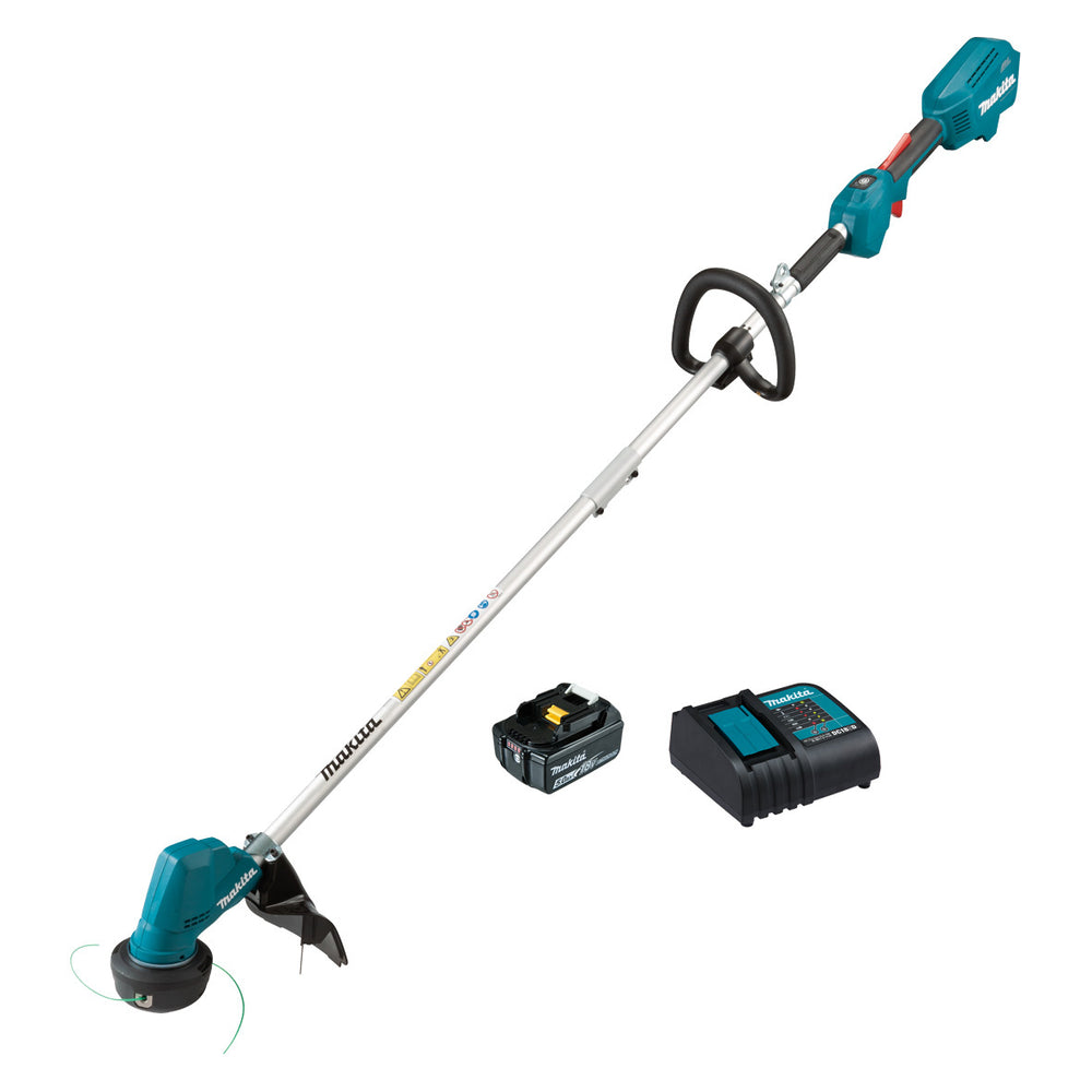 Makita 18V Brushless Loop Handle Line Trimmer 5.0ah Set DUR192LST
