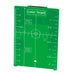 MAKITA LASER TARGET PLATE GREEN / MAGNETIC - SK105GD / SK106GD  LE00823195