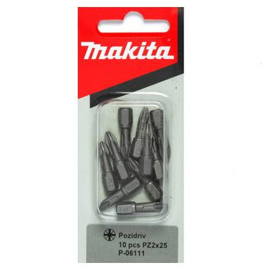 MAKITA PZ2 x 25mm TORSION SCREWDRIVER BIT (10PK) P-06111