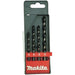 MAKITA SUPER ELITE MASONRY DRILL BIT 4 PIECE SET P-10182