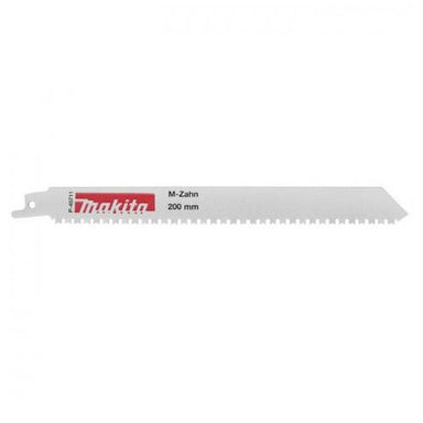 MAKITA RECIPRO BLADE BI-METAL 200mm - 5TPI - M-TOOTH - (5PK)- UNIVERSAL / MULTI MATERIAL P-45711