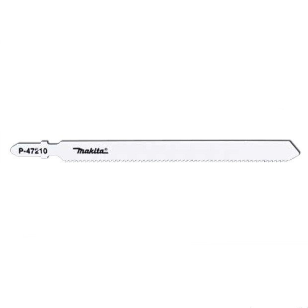 MAKITA JIGSAW BLADE 132mm BAYONET TYPE - (5PK)- Bi-M 14tpi / Fine cut Metal & Non Ferrous Metal profile < 65mm P-47210
