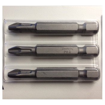MAKITA PH2 x 50mm TORSION SCREWDRIVER BIT (3PK) P-53388