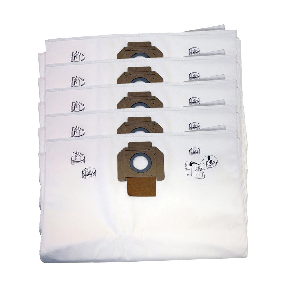 MAKITA FLEECE FILTER BAG SET - (5PK)- VC3012L / VC3012M P-84078