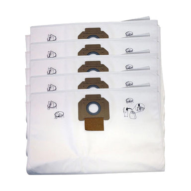 MAKITA FLEECE FILTER BAG SET - (5PK)- VC3012L / VC3012M P-84078