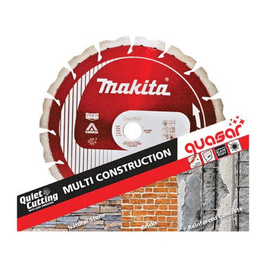 MAKITA 230mm x 22.23 3DDG DIAMOND BLADE SEGMENTED - QUASAR B-15855