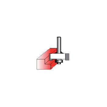 MAKITA 9.5mm REBATING TCT BIT - 1/4" SHAFT D-04927