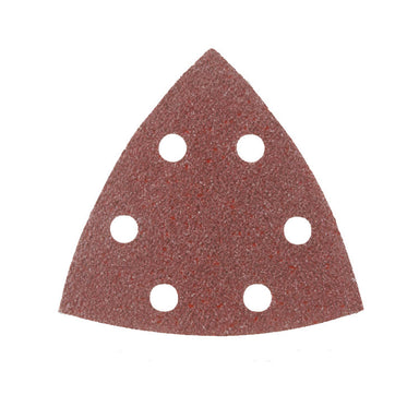 MAKITA MULTITOOL 100# GRIT SAND PAPER / HOOK & LOOP / RED LONG LIFE - (10PK)  B-21587