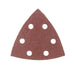 MAKITA MULTITOOL 240# GRIT SAND PAPER / HOOK & LOOP / RED LONG LIFE - (10PK)  B-22931