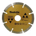 MAKITA 115mm x 22.23 DIAMOND BLADE SEGMENTED - ECONOMY D-44270