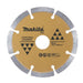MAKITA 125mm x 22.23 DIAMOND BLADE SEGMENTED - LONG LIFE D-37568
