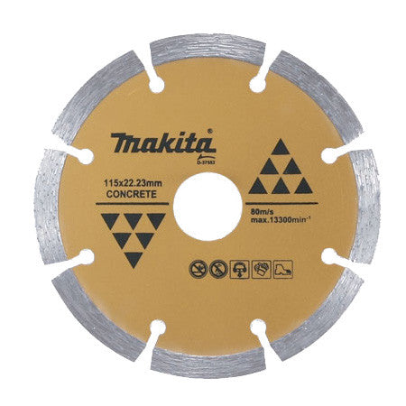 MAKITA 180mm x 22.23 DIAMOND BLADE SEGMENTED - LONG LIFE D-37574