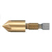 MAKITA 5/8TIN-HSS CSK BIT 5 EDGES 1/4 HEX SHK B-30106