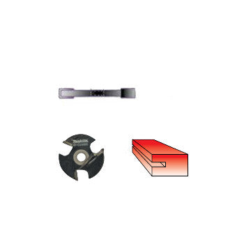MAKITA 1/4" 3 TIP SLOT CUTTER TCT D-03040