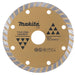MAKITA 115mm x 22.23 DIAMOND BLADE TURBO RIM - ECONOMY D-37596