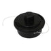 MAKITA NYLON HEAD 8mm x 1.25mm - LHT / BUMP & FEED A-89121