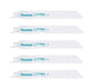 MAKITA RECIPRO BLADE BI-METAL 152mm - 10TPI - (5PK)- WOOD & NAILS B-31843