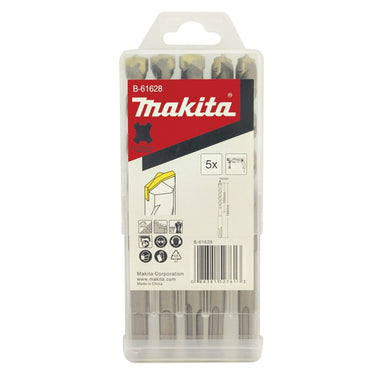 MAKITA CENTRE PLUS SDS PLUS D/BIT 14 x 160mm  (5PK) B-61628