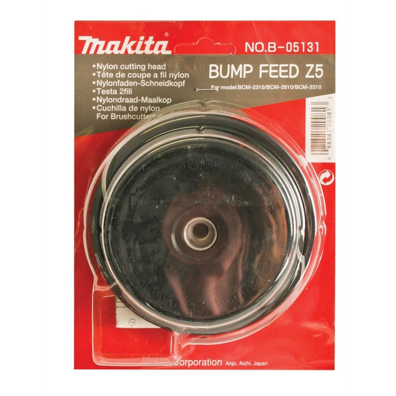MAKITA NYLON HEAD 10mm x 1.25mm - LHT / BUMP & FEED B-05131